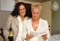 female couple